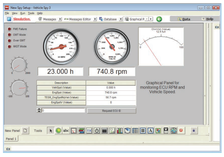 VehicleSpy 3 — building dashboards.