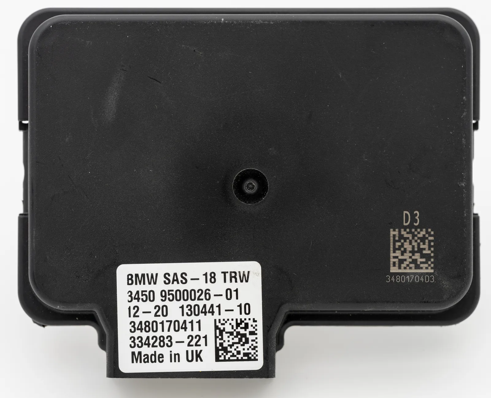 The SAS module housing.